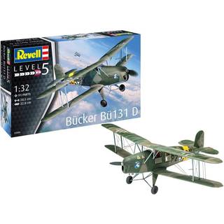 Revell, Bücker Bü-131 Jungmann, 1:32 [Levering: 1-2 dage]