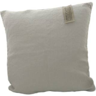 Lovely Linen Lovely Pudebetræk 50x50 Cm t - Pyntepuder & Betræk Hør Lysegrå - PCL0195