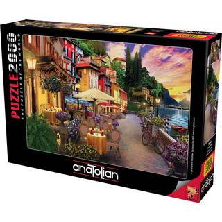 Anatolian Puzzle - Lake Como 2000 Piece Jigsaw Puzzle #3944