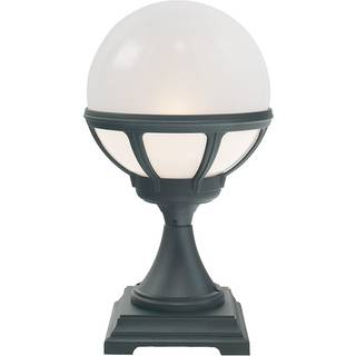 Norlys Bologna bedlampe, E27, IP54, sort, opal