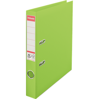 ESSELTE Brevordner Esselte No1 PP FSC® A4/50 sort 811470