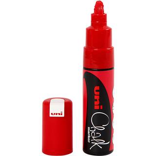 Posca Tusch PWE-8K Uni chalk 8 mm Red