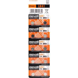 Maxell LR41 / 192 Alkaline (10 stk.) 1.5V