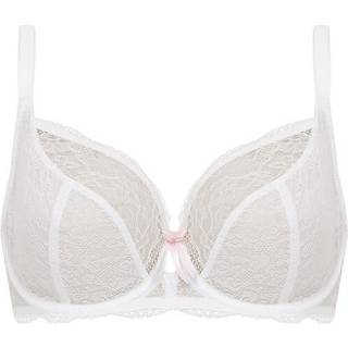 Freya Fancies Underwire Plunge Bra - White - F 75