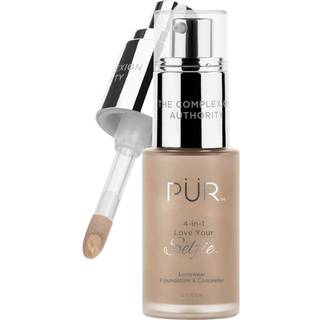 PÜR Cosmetics 4-in-1 Love Your Selfie Foundation og concealer 2-i-1 Skygge TN3 30 ml - 30 ml