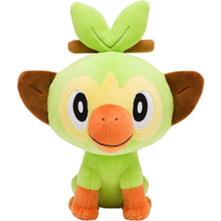 Pok?mon 8"""" Grookey Plys officielt licenseret - Kvalitet og bldt tjdyr - Fj Grookey til din samling! - Fantastisk gave til brn og fans af Pok