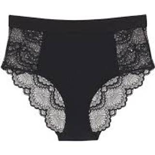 Understatement | Lace Highwaist Briefs - Black