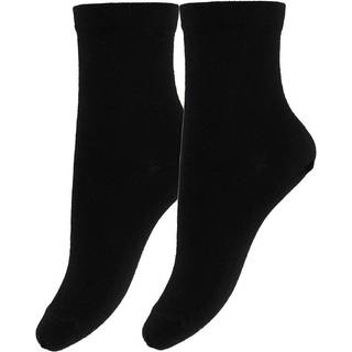 Mp Strømper Bambus Sort (2-pak)