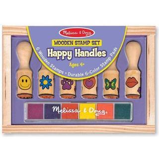 Melissa & Doug Stempler med træhåndtag
