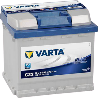 Varta C22 - 12V 52Ah (Bilbatteri)