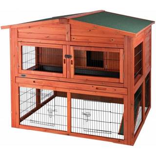 Trixie natura small animal hutch XL 2 storeys 135 × 115 × 112 cm brown