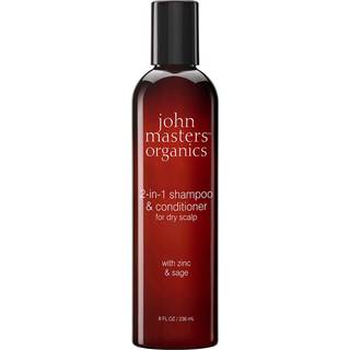 John Masters Organics Zinc & Sage Shampoo with Conditioner, 236 ml.