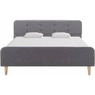 Sengestel Hessian - Lysegrå / 120 x 200 cm