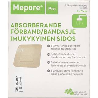 Mepore Pro 6 x 7 cm. - 5 stk.