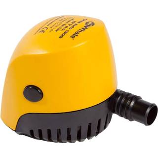Elektrisk lænsepumpe Whale Orca Auto 1300 GPH (82 liter/min), 12 V, automatisk driftstart, med niveauføler