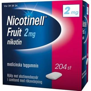 Nicotinell Fruit 2 mg 204 stk