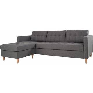 Marino sofa BA1, chaiselongsofa højre eller venstrevendt i velour grøn.