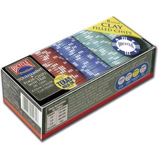 Bicycle 100 Poker Chip Set with Tray