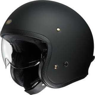 Shoei J.O Matt Black Jethjelm sort S