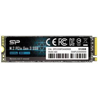 Silicon Power P34A60 SSD - 512GB - M.2 2280 - PCIe 3.0
