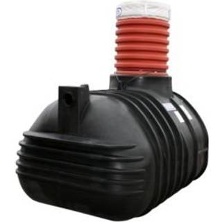 Wavin 2300 l 3-kammertank til gravitation, 5PE uden pumpe