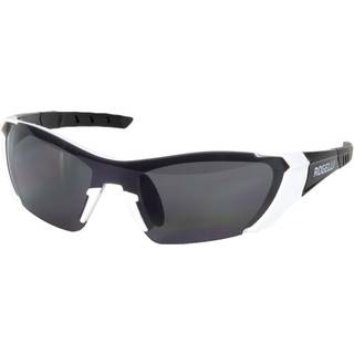 Rogelli Falcon cykelbrille TR-90 smoke linse sort/hvid