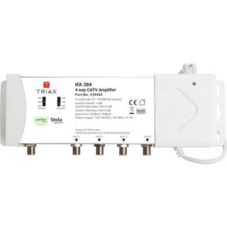 Triax amplifier Ifa 384, 4 Out yousee ➞ På lager - klar til afhentning