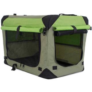 Dogman Pet Canvas Crate Milou Grey 60x42x42cm
