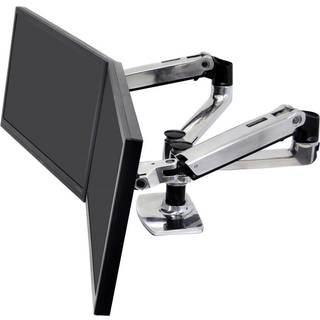ERGOTRON LX Dual Side-by-Side Arm silver
