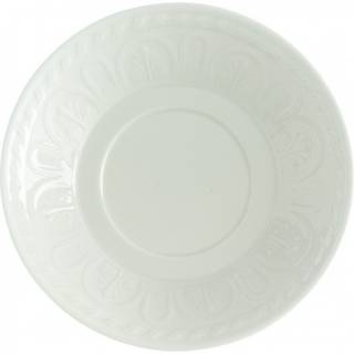 Villeroy & Boch Cellini Underkop Espressokop 12cm - Kagetallerken & Desserttallerken Porcelæn Hvid - 1046001430