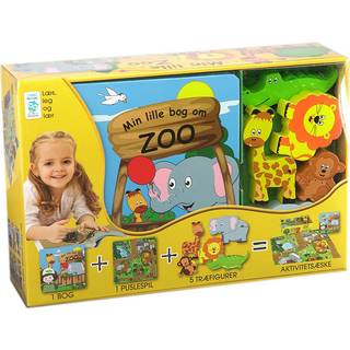 Min lille zoo - Aktivitetsæske (På lager i varehus)