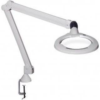Luxo Circus LED Luplampe med 5 dioptri linse og bordklemme