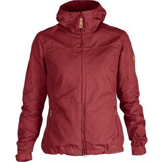 Fjällräven Women's Stina Jacket Fritidsjakke Damer størrelse XXS farve rød