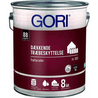 Gori 605 dækkende 0,75 l base 30 - På lager i butik