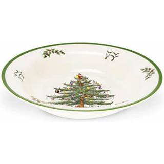 Christmas Tree Suppetallerken, Ø 23cm - Spode
