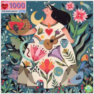 eeBoo Puzzle 1000 pcs - Mother Earth