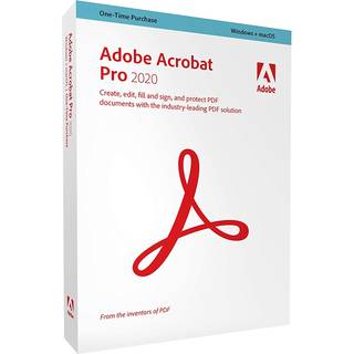 Adobe Acrobat Pro 2020 (MAC) 2 Devices - Adobe Key - GLOBAL