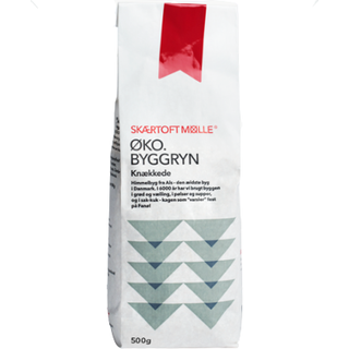 Skærtoft Mølle Byggryn knækket, Økologisk - 500 g