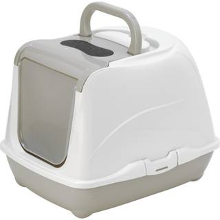 Moderna flip cat jumbo Grå kattetoilet