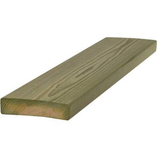 28x120 mm terrassebrædder fyr trykimprægneret ntr ab - 70% pefc - 300 cm