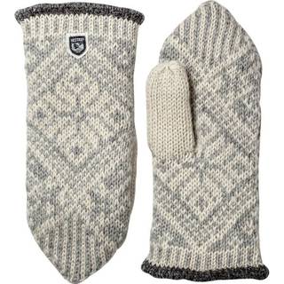 Hestra Nordic Wool Mitt Handsker størrelse 6 farve grå
