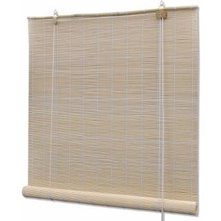 Rullegardin Bambus - Lysebrun / 140 x 220 cm