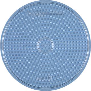 Hama Midi, stiftplade, stor rund, transparent [Levering: 1-2 dage]