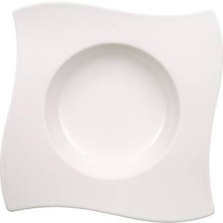 Villeroy & Boch New Wave Tallerken Dyb 24cm - Dybe tallerkner Porcelæn Hvid - 1025252709
