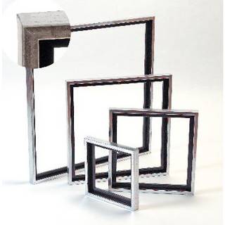 Svæveramme træ antik-silverlook 40 x 120 cm