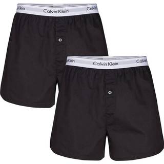Calvin Klein Underwear Herren Boxershorts schwarz Reine Baumwolle unifarben