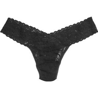 Hanky Panky Low Rise Thong - Black - One Size
