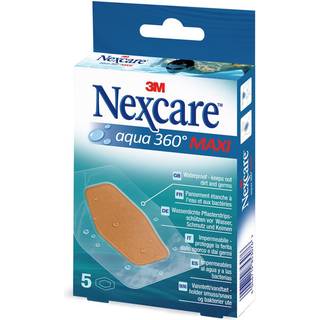 3M Nexcare Hæfteplaster 360 Maxi 88x59 mm PU/acrylat 5 stk (1205DM)