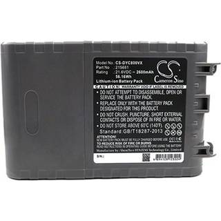Batteri til Dyson Støvsuger SV10 - E-type 2600mAh (Kompatibelt)