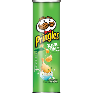 2 x Pringles Sour Cream &amp; Onion